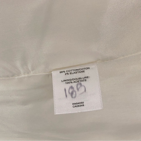 Robert Rodriguez White Jacket with Silver Beaded Back NWT - Picture 9 of 11